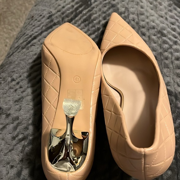 Women’s heels caramel color size 41, like new - Picture 6 of 8